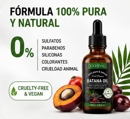 ACEITE DE BATANA - ESTIMULA EL CRECIMIENTO DE CABELLO