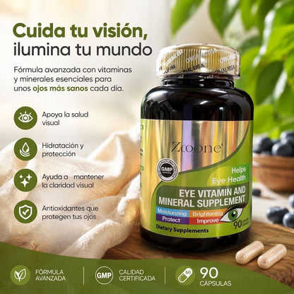 ZOONE SUPLEMENTO OCULAR X1 – PROTECCIÓN CONTRA PANTALLAS Y LUZ UV | ENVÍO GRATIS 👌