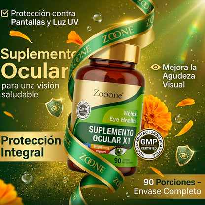 ZOONE SUPLEMENTO OCULAR X1 – PROTECCIÓN CONTRA PANTALLAS Y LUZ UV | ENVÍO GRATIS 👌