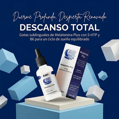 SLEEP WELL MELATONINA PLUS – DESCANSO PROFUNDO Y RELAJACIÓN AL INSTANTE | ENVÍO GRATIS 🇨🇷