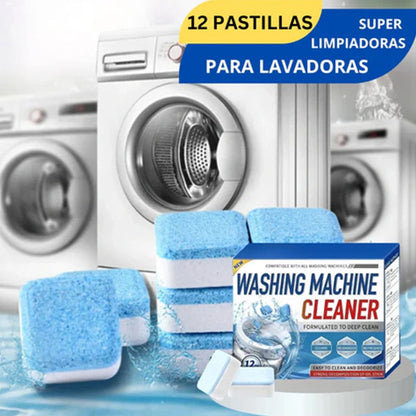 PASTILLA LIMPIEZA LAVADORA X12UND - ENVÍO GRATIS 😁⚡