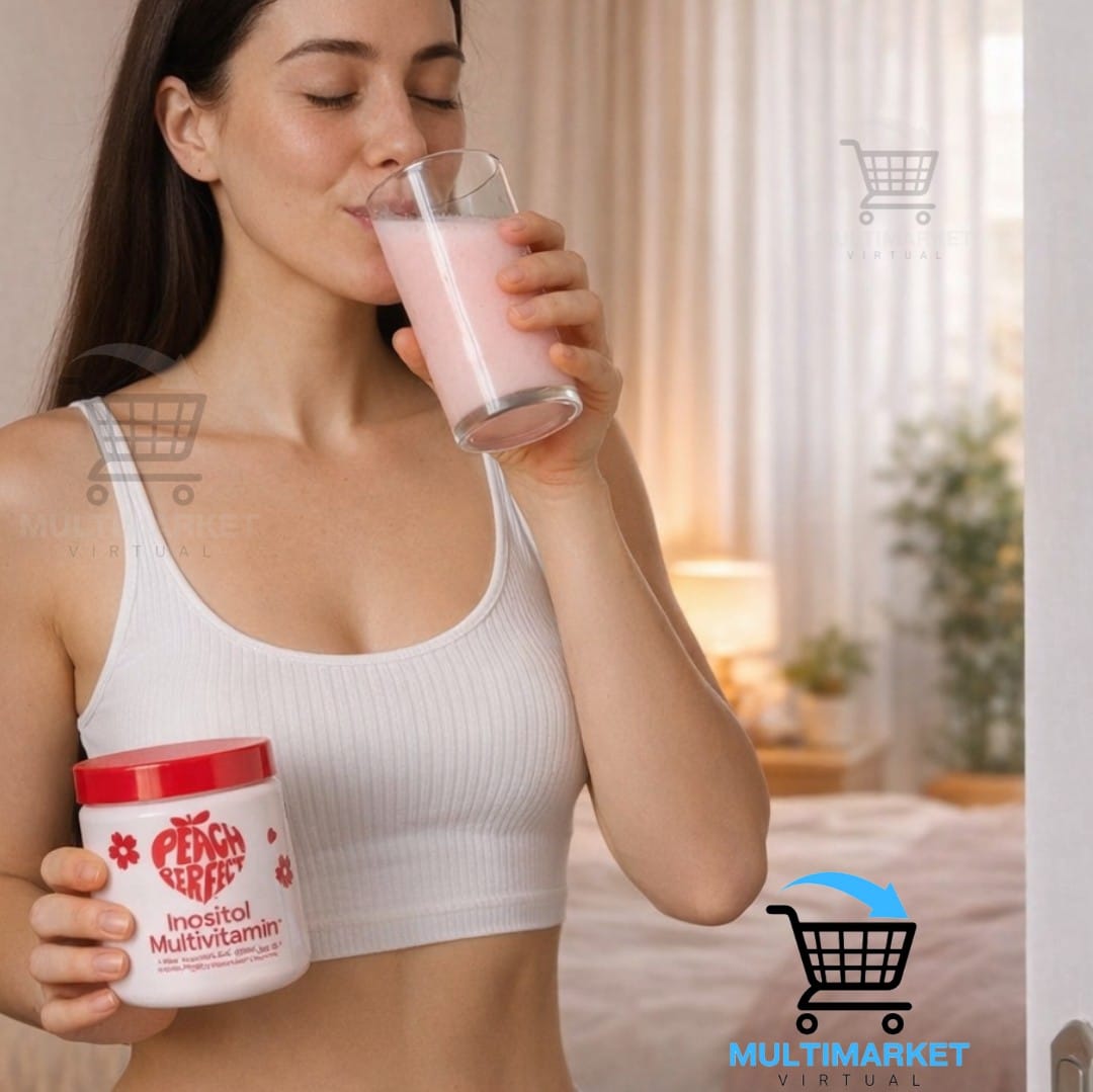 INOSITOL PEACH PERFECT – EQUILIBRIO HORMONAL ❤️ – ENVÍO GRATIS 🇬🇹