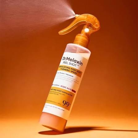 DR. MELAXIN PEEL SHOT SPRAY | SPRAY EXFOLIANTE ACLARANTE PARA MANCHAS EN AXILAS, RODILLAS Y CODOS | ENVÍO GRATIS